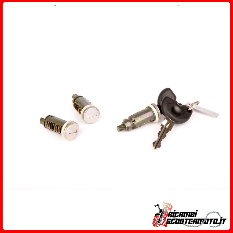 FRAME BLOCK AND LOCKS KIT PIAGGIO HEXAGON 125 LX4 1998-2001