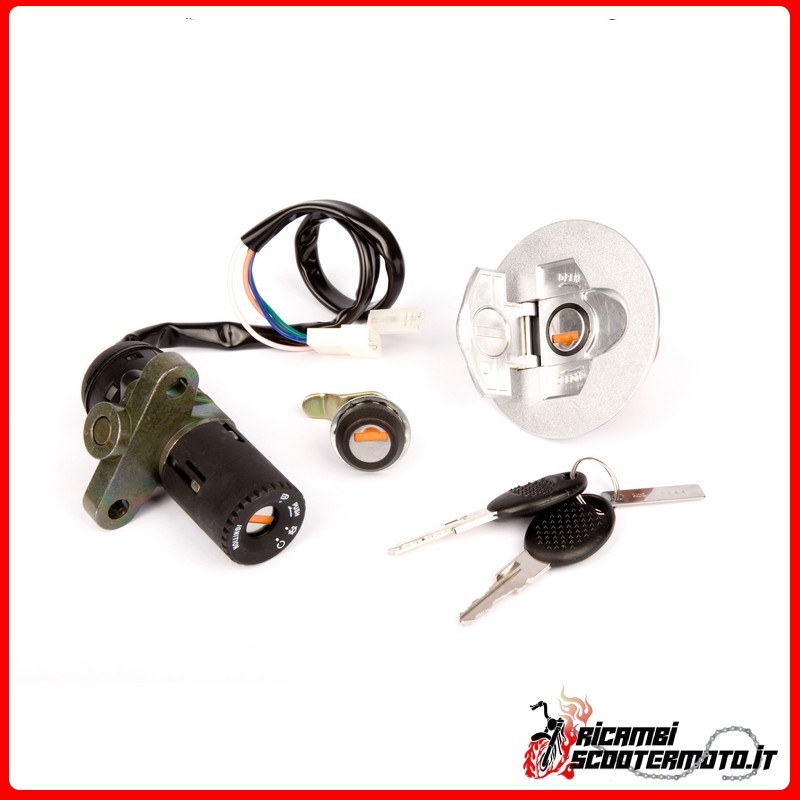 FRAME BLOCK AND LOCKS KIT PEUGEOT XR6 50 2002-2007