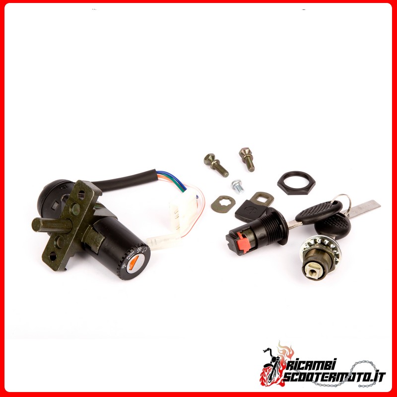 FRAME BLOCK AND LOCKS KIT APRILIA AMICO 50 1992-1998