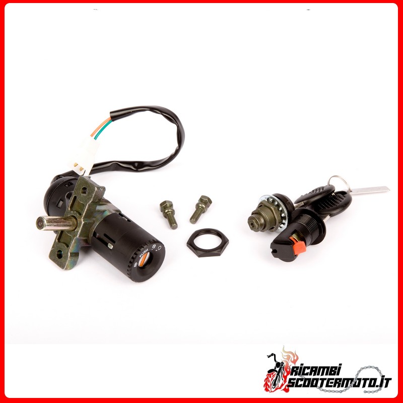 KIT DE BLOCS DE CADRE ET DE SERRURES APRILIA HABANA 125 RETRO 1999-2007