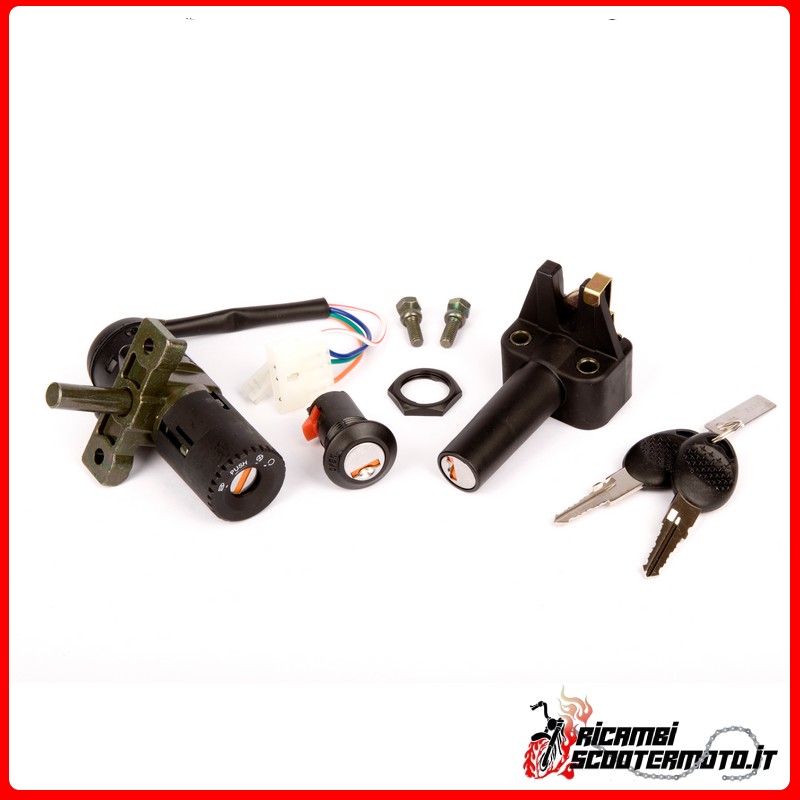 FRAME BLOCK AND LOCKS KIT APRILIA SONIC 50 1998-2008