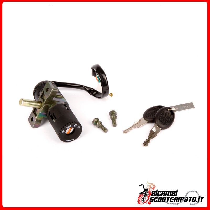 KIT DE BLOCS DE CADRE ET DE SERRURES APRILIA HABANA 125 RETRO 1999-2007