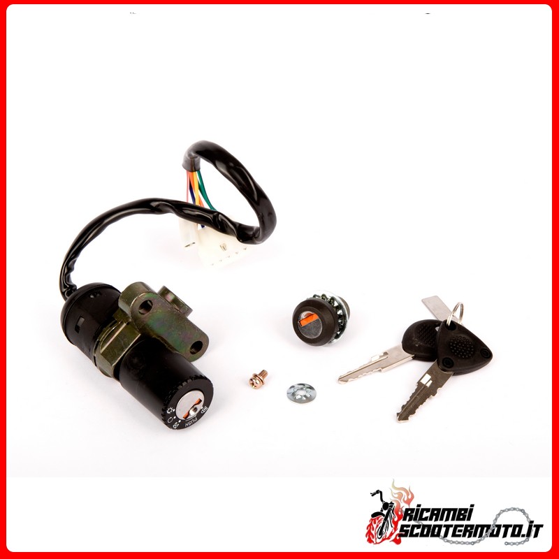FRAME BLOCK AND LOCKS KIT DERBI GPR 50 R 1998-2003