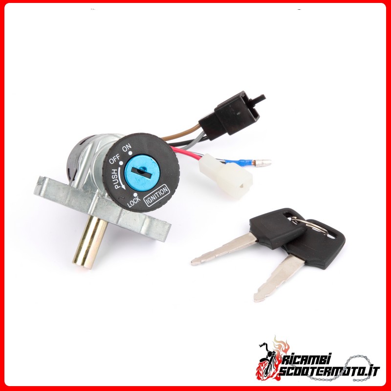 FRAME BLOCK AND LOCKS KIT MALAGUTI F10 50 JET LINE 1994-2005