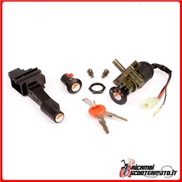 FRAME BLOCK AND LOCKS KIT MALAGUTI F10 50 JET LINE 1994-1998