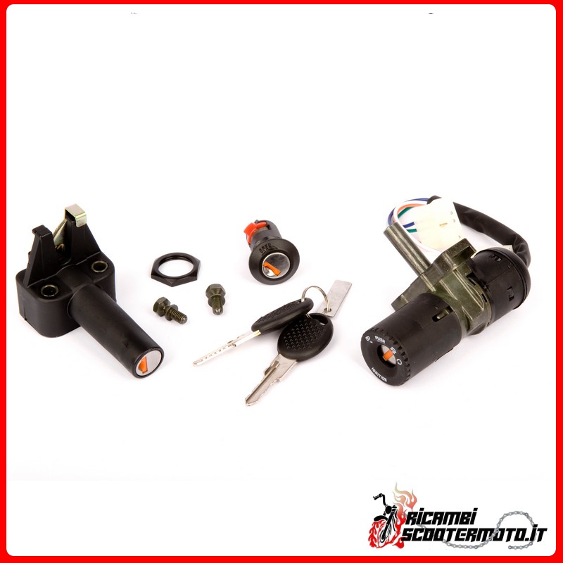 FRAME BLOCK AND LOCKS KIT APRILIA SONIC 50 1998-2008