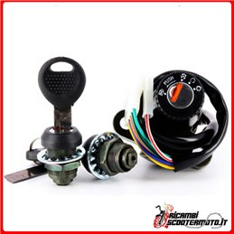 FRAME BLOCK AND LOCKS KIT DERBI SENDA 50 SM 2002-2004