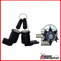 FRAME BLOCK AND LOCKS KIT PEUGEOT ELYSEO 50 - ETRIER AJP 1998-2004