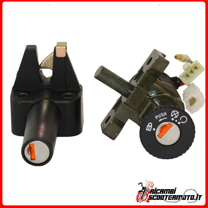 FRAME BLOCK AND LOCKS KIT MBK CW 50 BOOSTER 1990-1995