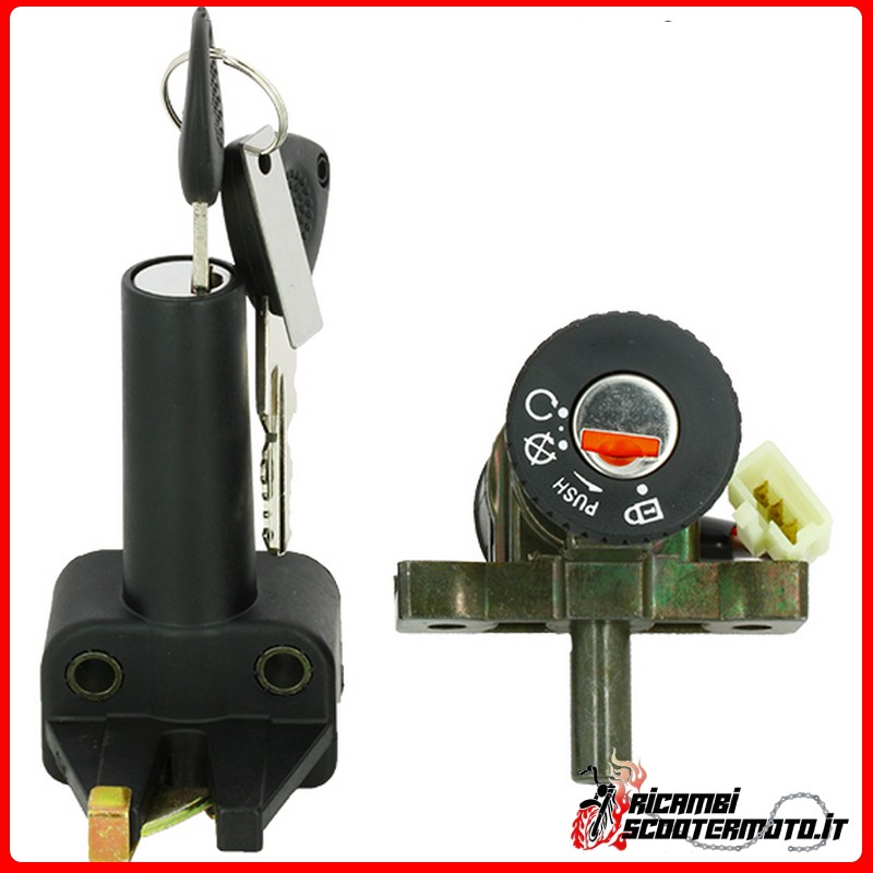FRAME BLOCK AND LOCKS KIT MBK EW 50 STUNT 2004-2010