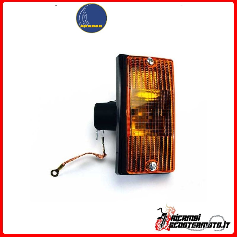 LUZ DE DIRECCIÓN DELANTERA DERECHA PIAGGIO VESPA P 125 X - 1977 LUZ DE DIRECCIÓN DELANTERA DERECHA PIAGGIO VESPA P 125 X - 1977