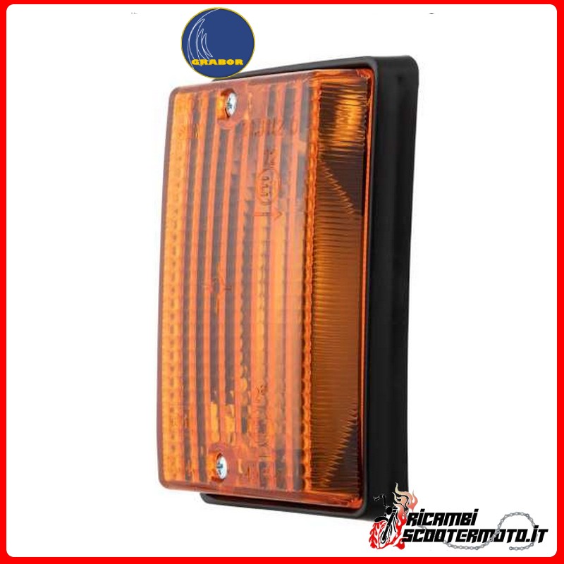 FLECHA TRASERA DERECHA NARANJA PIAGGIO VESPA PK 50 / S AUTOMATICA / ELESTART VA51T 1984 - 1986