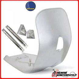 KIT COMPLETO DE RESTAURACIÓN DE PLATAFORMA DE ESCUDO CON REFUERZOS DE CHAPA PIAGGIO VESPA 125 PRIMAVERA 1963-1981 LAMIERATO