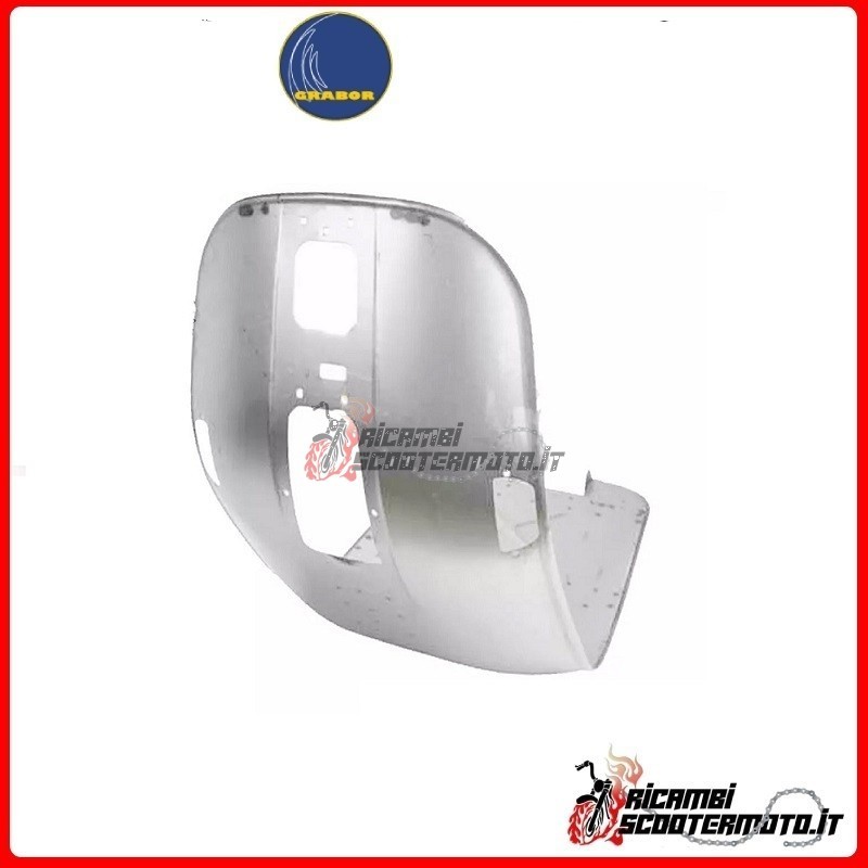 KIT DE BOUCLIER COMPLET PLATEFORME DE RESTAURATION AVEC RENFORTS EN TÔLE PIAGGIO VESPA PX 125 1978-2018 LAMIERATO