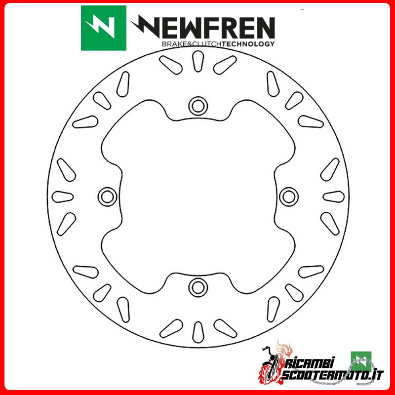 DISCO DE FRENO DELANTERO NEWFREN HONDA XRV R AFRICA TWIN 750 1990 - 2003