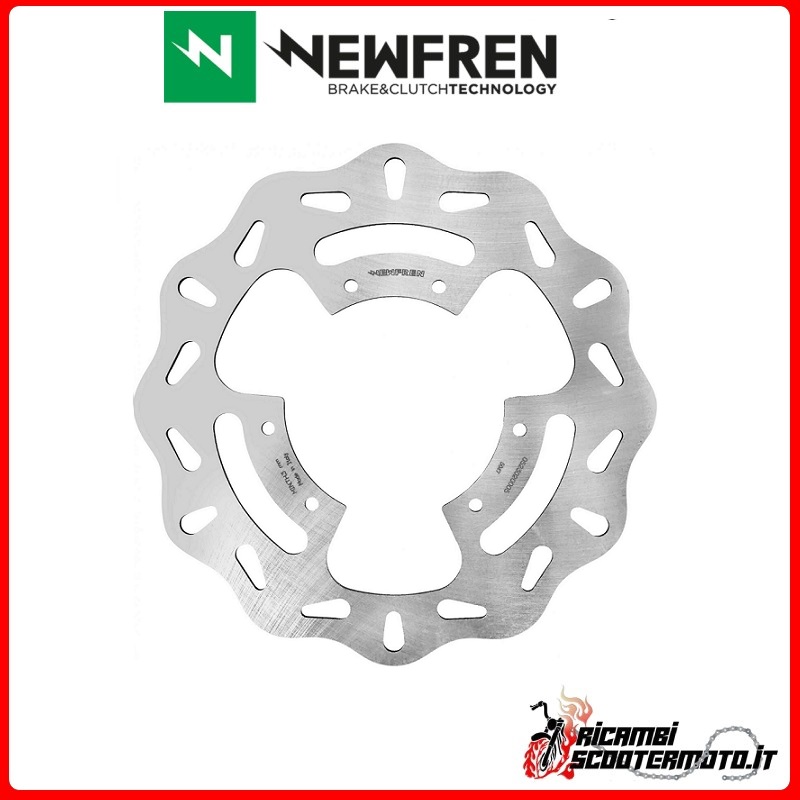 NEWFREN FRONT BRAKE DISC HONDA CR R 125 1995 - 2007 NEWFREN FRONT BRAKE DISC HONDA CR R 125 1995 - 2007