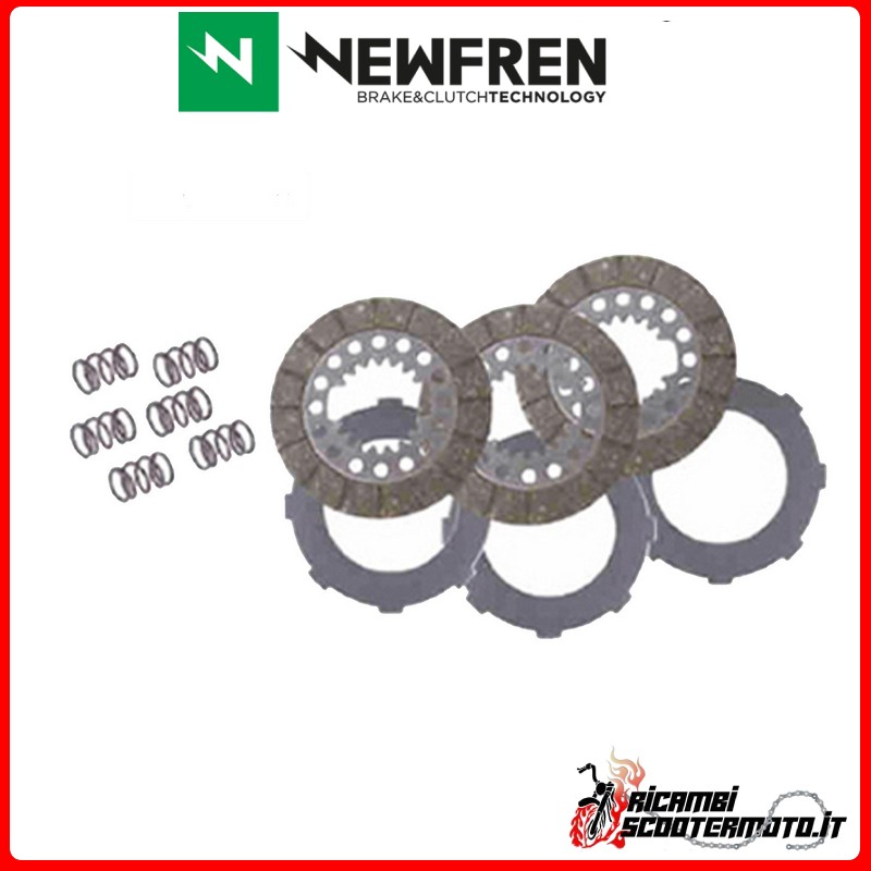 NEWFREN CLUTCH DISC SET PIAGGIO VESPA GS (VS1) 150 1955 NEWFREN CLUTCH DISC SET PIAGGIO VESPA GS (VS1) 150 1955