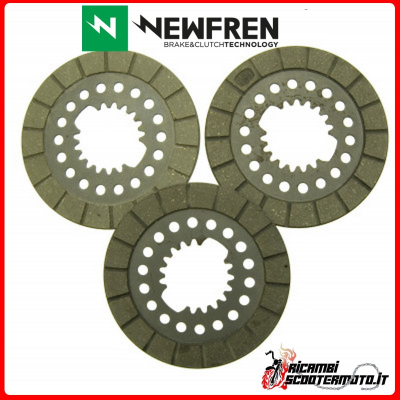 NEWFREN CLUTCH DISC SET PIAGGIO VESPA GS (VS2/3/4) 150 1956 - 1958 NEWFREN CLUTCH DISC SET PIAGGIO VESPA GS (VS2/3/4) 150 1956 - 1958