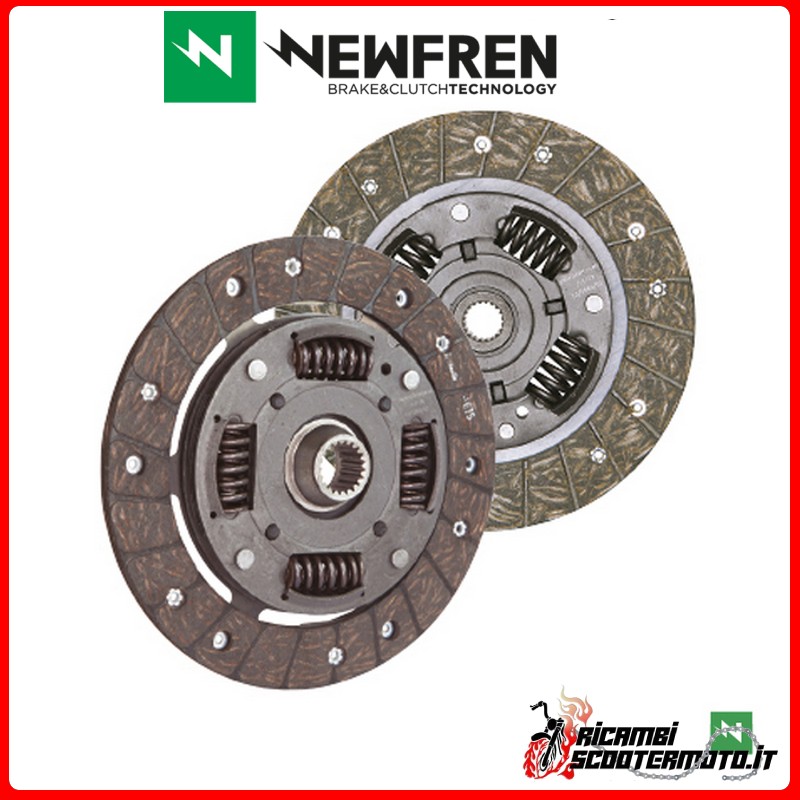 JEU DE DISQUES D'EMBRAYAGE NEWFREN PIAGGIO PORTER 16 V 4X4 1300 1998 - 2007