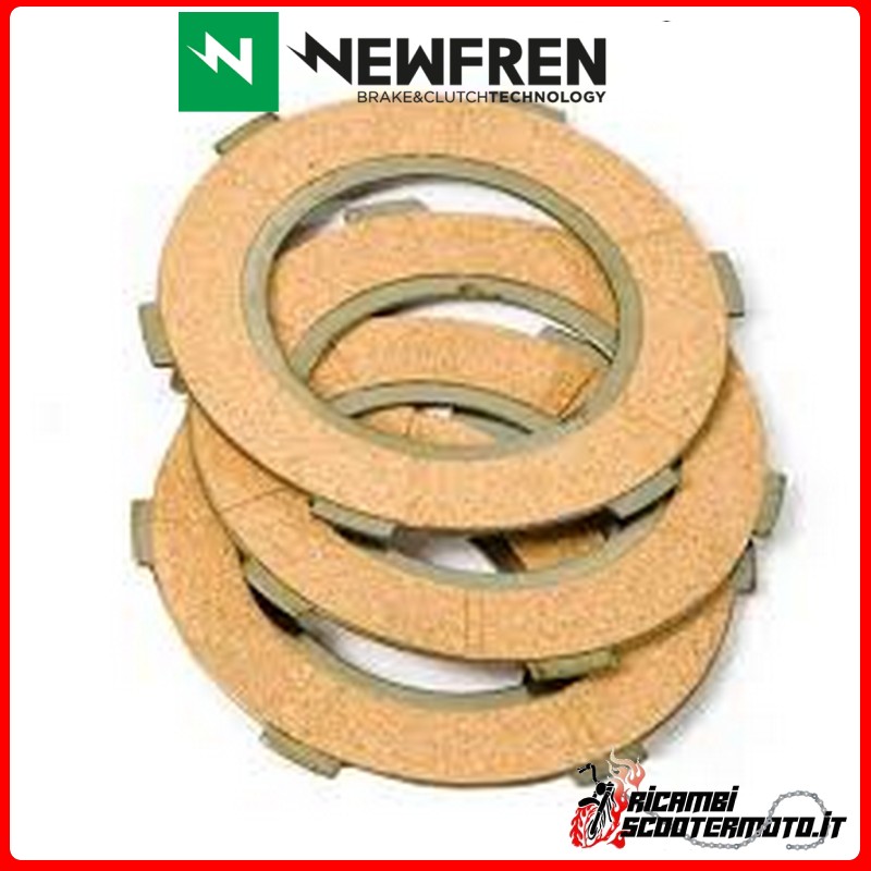 SERIE DISCHI FRIZIONE NEWFREN PIAGGIO APE TM P 50 1985 - 1989 CONDUTTORI OE STANDARD SERIE DISCHI FRIZIONE NEWFREN PIAGGIO APE TM P 50 1985 - 1989 CONDUTTORI OE STANDARD