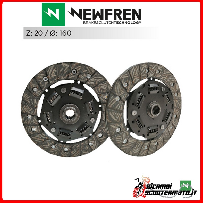 NEWFREN CLUTCH DISC SET MOTO GUZZI NTX 350 1986 - 1990