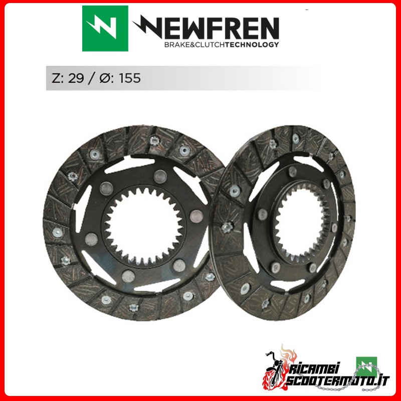 NEWFREN CLUTCH DISC SET MOTO GUZZI CALIFORNIA II 1000 1981 - 1987
