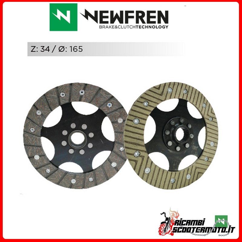 NEWFREN CLUTCH DISC BMW R 100 CS 1000 1980 - 1984 NEWFREN CLUTCH DISC BMW R 100 CS 1000 1980 - 1984