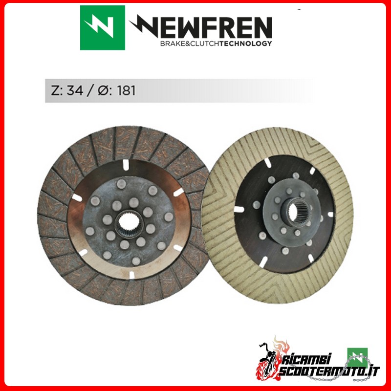 DISCO DE EMBRAGUE NEWFREN BMW R 100 S 1000 1976 - 1980