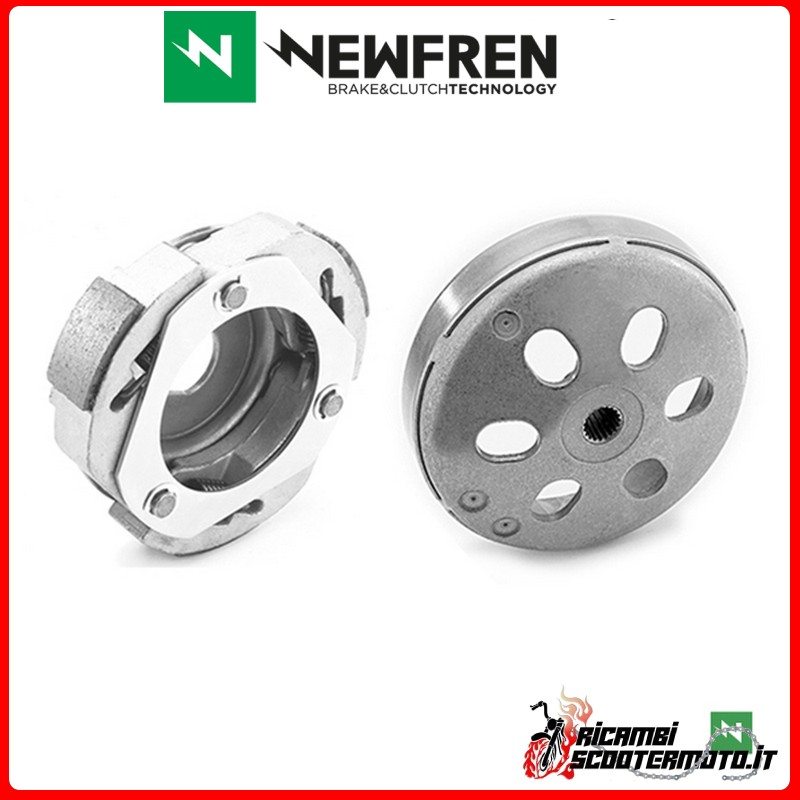 NEWFREN CLUTCH BELL AND ROLLER KYMCO AGILITY 4T 125 2005 - 2008