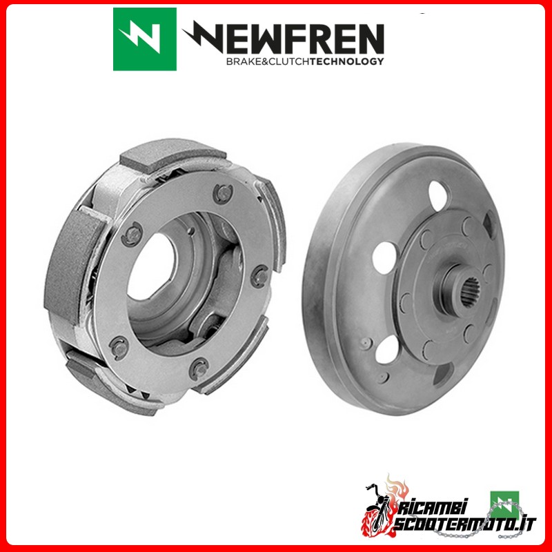 CLOCHE ET GALET D'EMBRAYAGE NEWFREN SUZUKI BURGMAN AN (twin front disk) 400 2007 - 2025