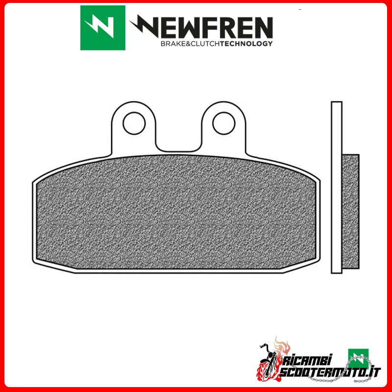 NEWFREN FRONT BRAKE PADS MALAGUTI RUNNER RALLY 125 1987