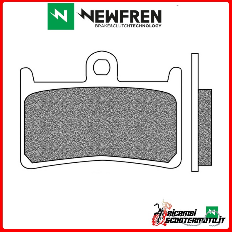 NEWFREN FRONT BRAKE PADS YAMAHA BT BULLDOG 1100 2002 - 2006