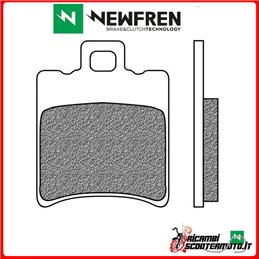 NEWFREN FRONT BRAKE PADS MBK CS MACH G 50 2002 >