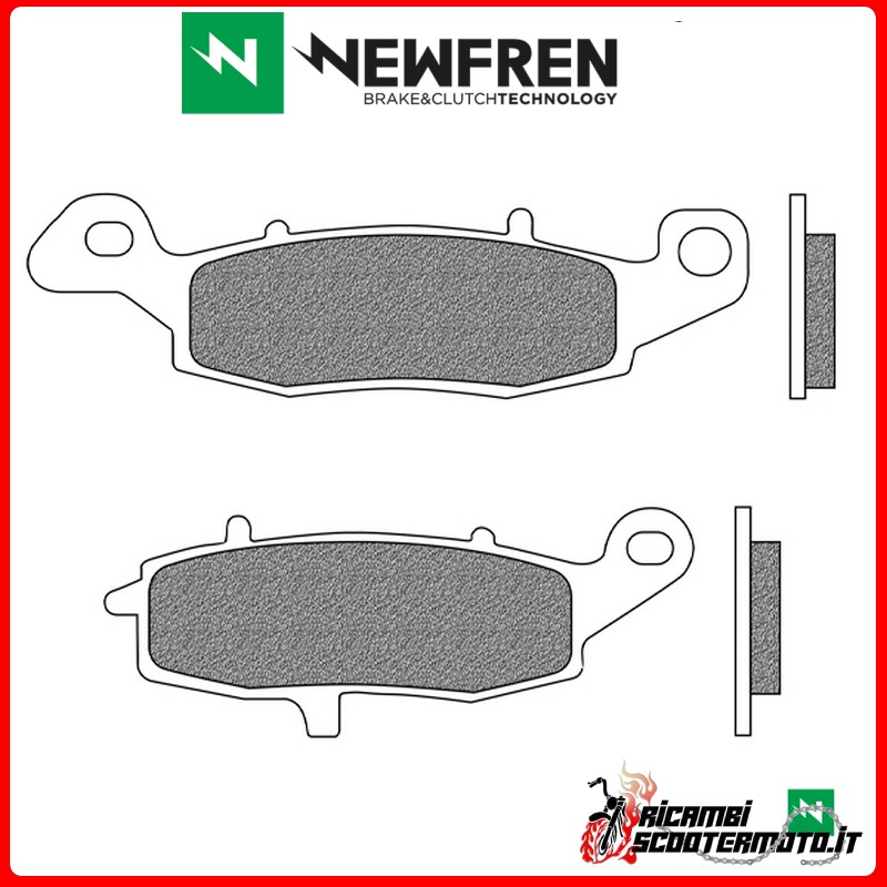 NEWFREN FRONT BRAKE PADS KAWASAKI BJ F1/F2 250 2002 - 2003
