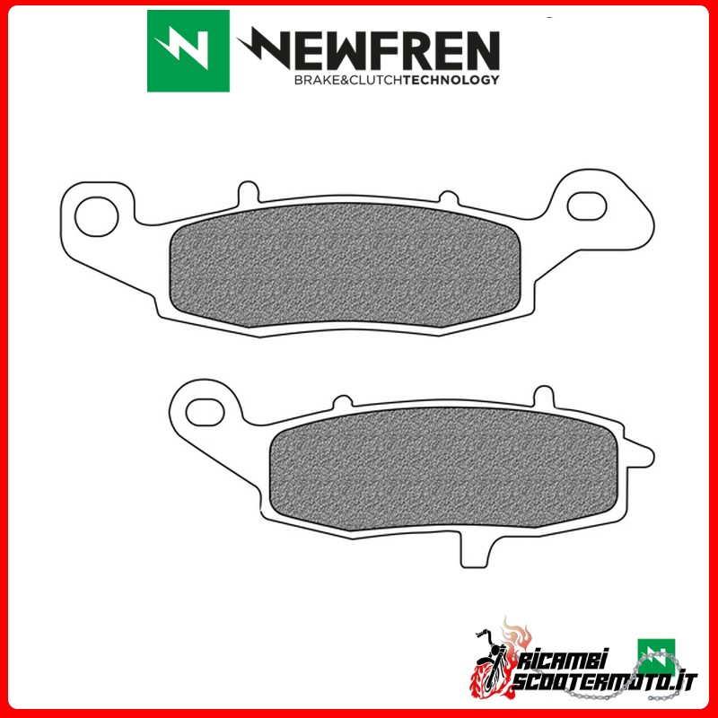 NEWFREN FRONT BRAKE PADS KAWASAKI KLE VERSYS 650 2007 - 2014 NEWFREN FRONT BRAKE PADS KAWASAKI KLE VERSYS 650 2007 - 2014