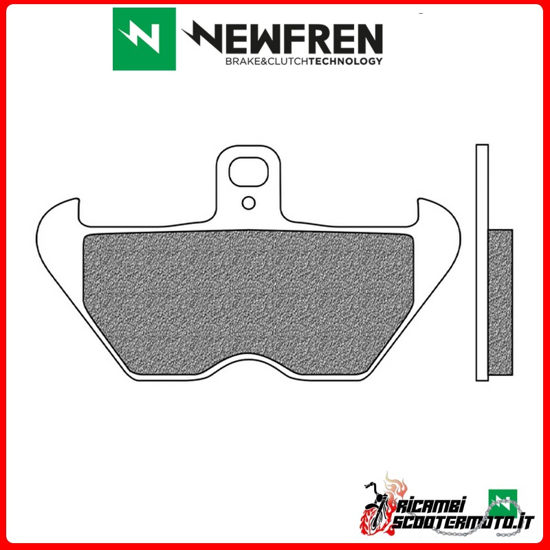PLAQUETTES DE FREIN AVANT NEWFREN BMW K LT 1100 1989 - 1999