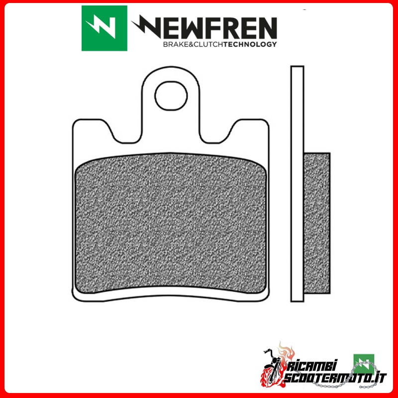 PLAQUETTES DE FREIN AVANT NEWFREN SYM GTS 300 2009 - 2010
