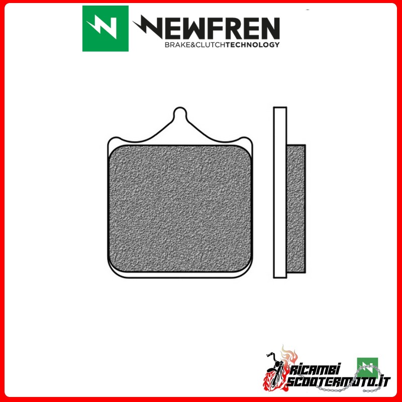 NEWFREN FRONT BRAKE PADS APRILIA RSV MILLE 1000 2002 - 2003 NEWFREN FRONT BRAKE PADS APRILIA RSV MILLE 1000 2002 - 2003