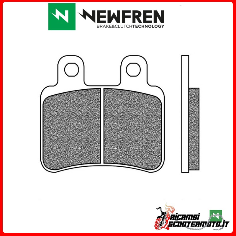 NEWFREN REAR BRAKE PADS YAMAHA DT R 50 2002 - 2013