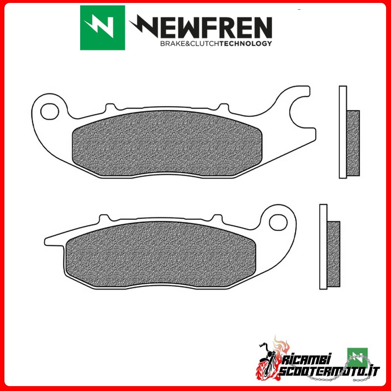 NEWFREN FRONT BRAKE PADS RIEJU RS2 NKD 125 2006