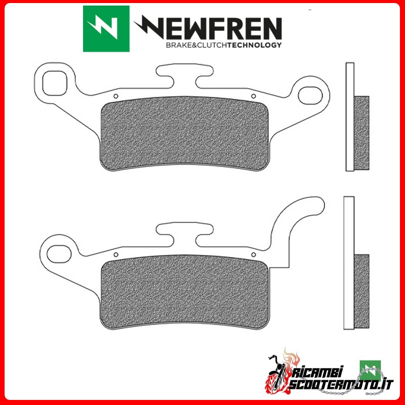NEWFREN FRONT BRAKE PADS YAMAHA BWS YW 125 2010