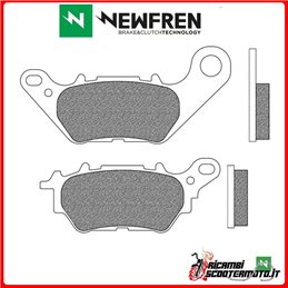 PLAQUETTES DE FREIN ARRIÈRE NEWFREN YAMAHA X-MAX CZD A 300 2018 - 2024