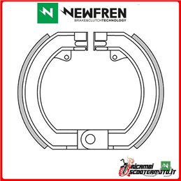 ZAPATAS DE FRENO DELANTERAS NEWFREN PIAGGIO VESPA 125 1973 - 1976