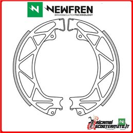 NEWFREN REAR BRAKE SHOES PIAGGIO VELOFAX 50 1996 >