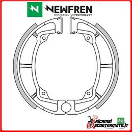 NEWFREN FRONT BRAKE SHOES KAWASAKI KXT TECATE A1 250 1984