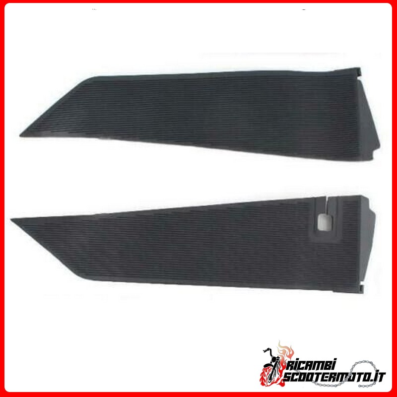 GREY RUBBER MATS FOOTREST PIAGGIO VESPA PK 50 XL / ELESTART V5X3T 1985  1990 