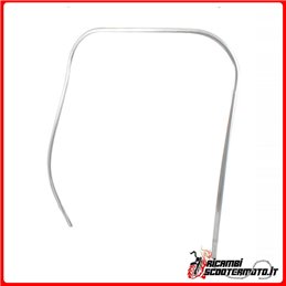 PERFIL GRIS PLATEADO CON BORDE DE ESCUDO PIAGGIO VESPA PK V5X1T 1982  1984