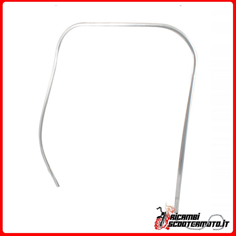 PERFIL GRIS PLATEADO CON BORDE DE ESCUDO PIAGGIO VESPA PK V5X1T 1982  1984