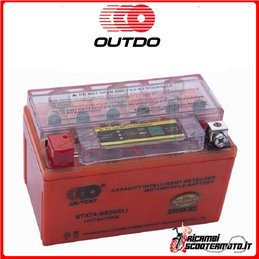 OUTDO I GEL BATTERY 12V 6,5AH YT7B-4 YT7B MOTO SCOOTER QUAD CROSS UT7B-4