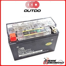 OUTDO I GEL BATTERY YT9B-BS YT9BBS MOTO SCOOTER QUAD CROSS UT9B-DS